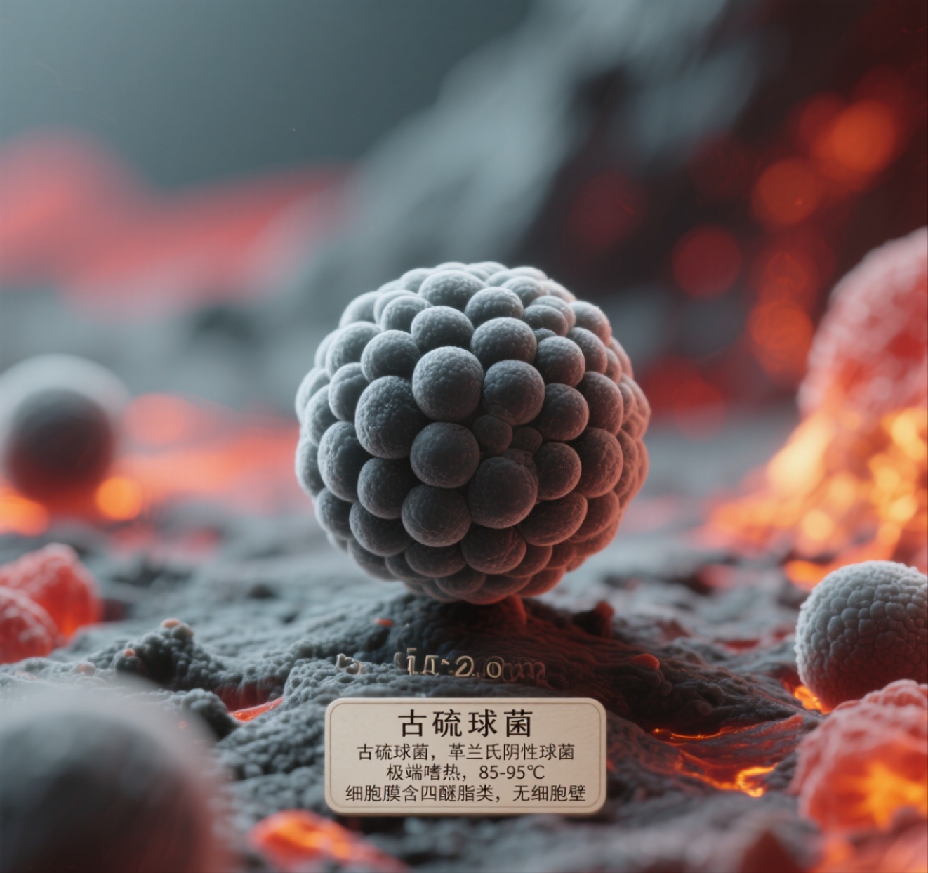 古硫球菌 Archaeothiococcus profundus